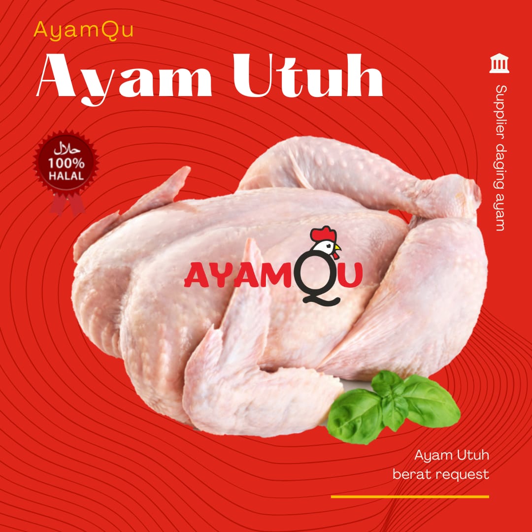 Ayam Utuh 0.9-1 kg - 1.2